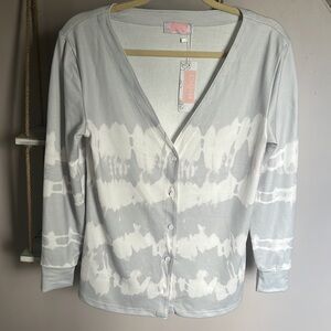 Tie dye cardigan